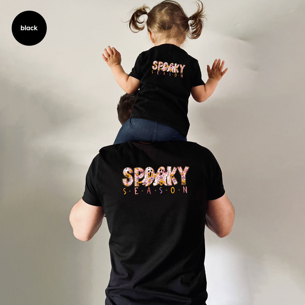 Ghost Graphic Tees, Cute Kid Halloween Shirt, Spooky Shirt