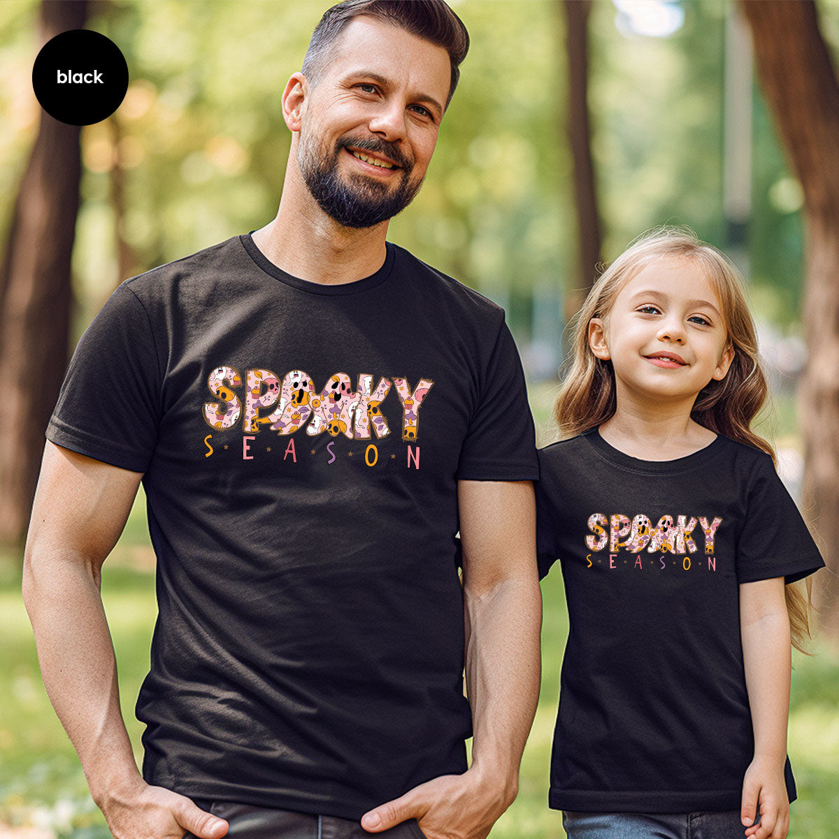 Ghost Graphic Tees, Cute Kid Halloween Shirt, Spooky Shirt