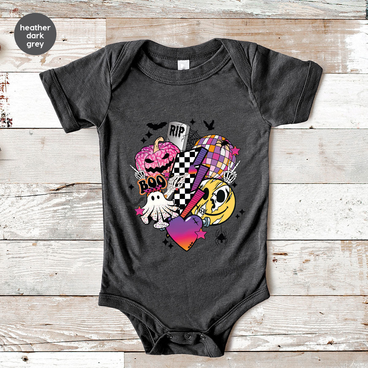 Halloween Shirt, Halloween Gifts, Spooky Season Shirt, Pumpkin Graphic Tees, Girls Fall Clothing, Halloween Party Outfit, Ghost Vneck Shirt