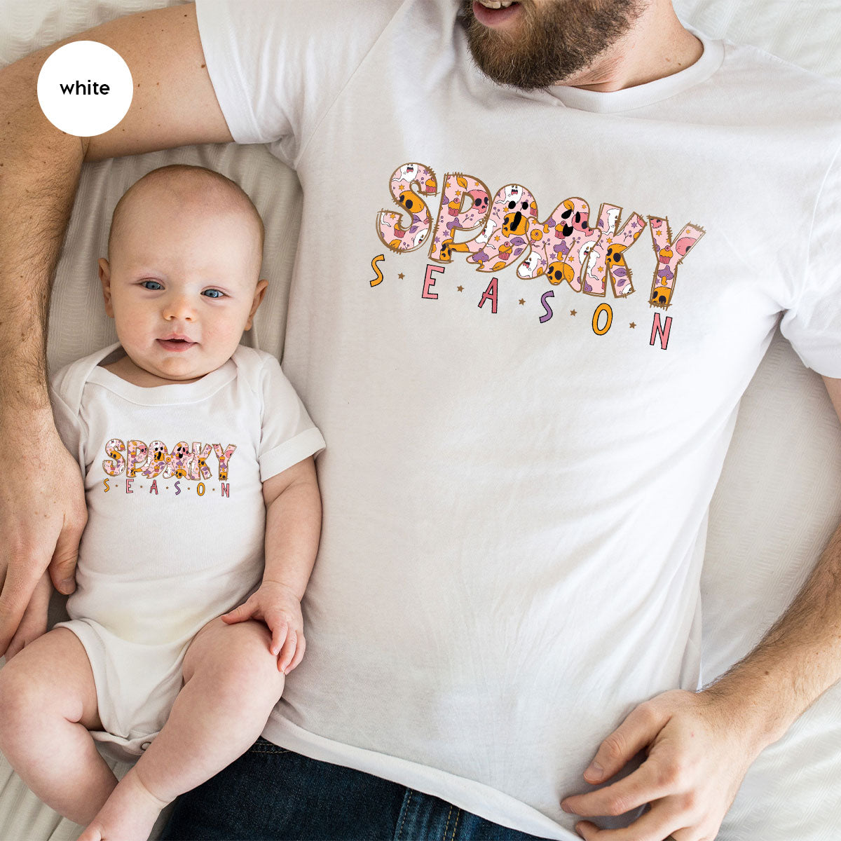Ghost Graphic Tees, Cute Kid Halloween Shirt, Spooky Shirt