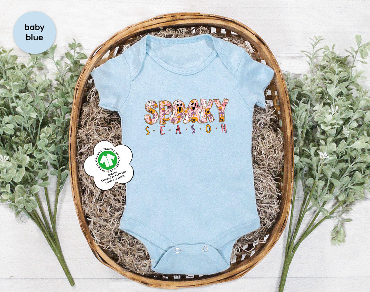 Ghost Graphic Tees, Cute Kid Halloween Shirt, Spooky Shirt