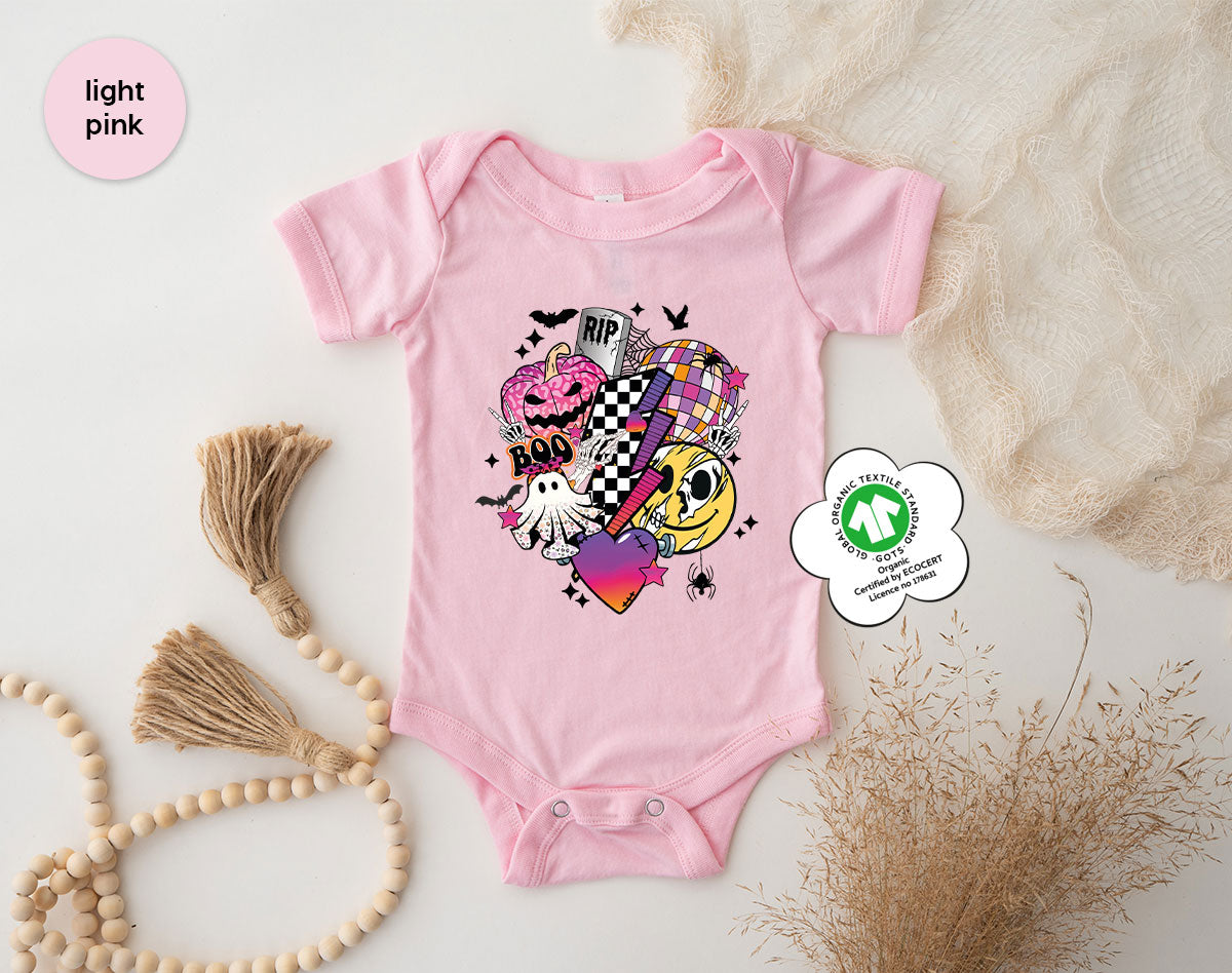 Halloween Shirt, Halloween Gifts, Spooky Season Shirt, Pumpkin Graphic Tees, Girls Fall Clothing, Halloween Party Outfit, Ghost Vneck Shirt