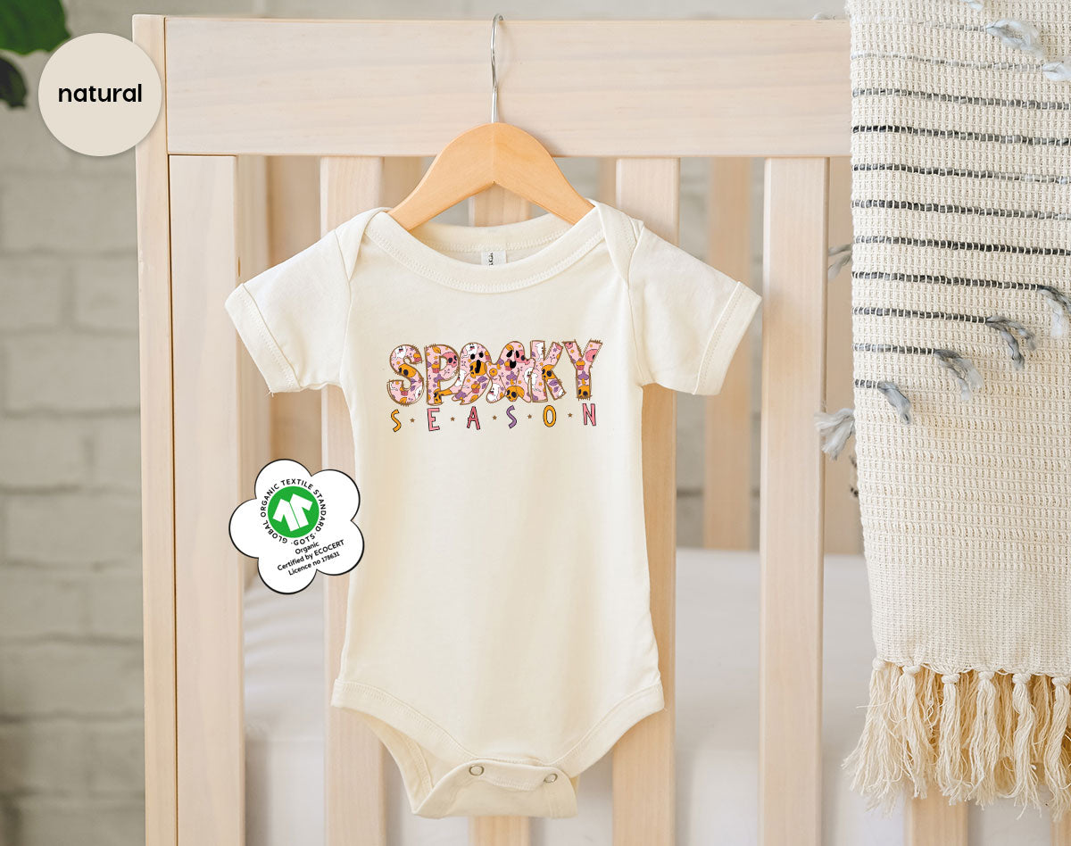 Ghost Graphic Tees, Cute Kid Halloween Shirt, Spooky Shirt