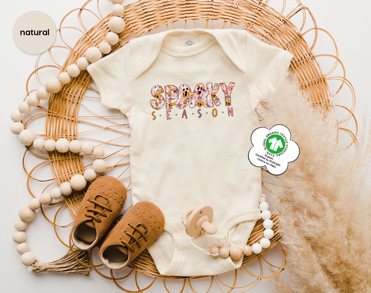 Ghost Graphic Tees, Cute Kid Halloween Shirt, Spooky Shirt