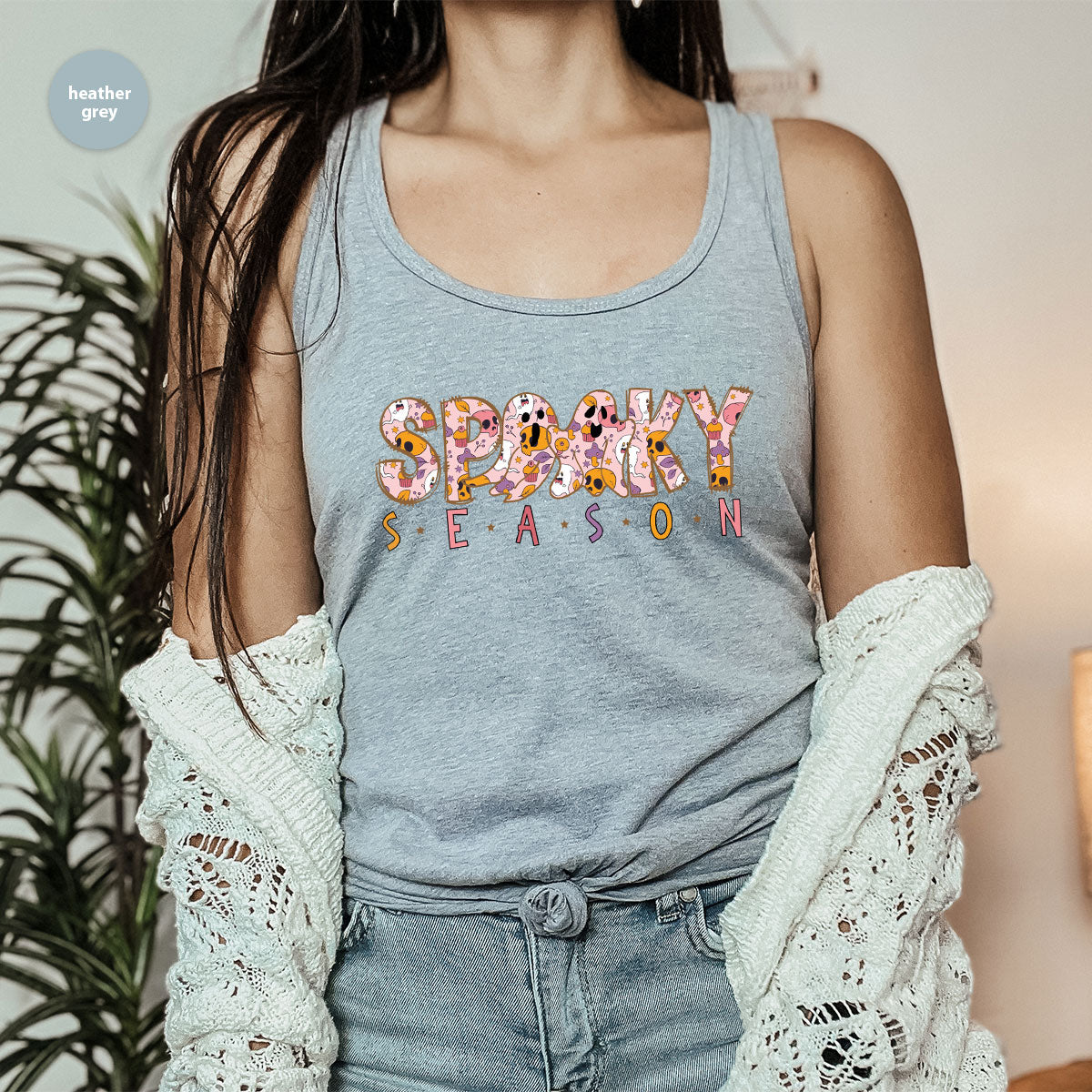 Ghost Graphic Tees, Cute Kid Halloween Shirt, Spooky Shirt