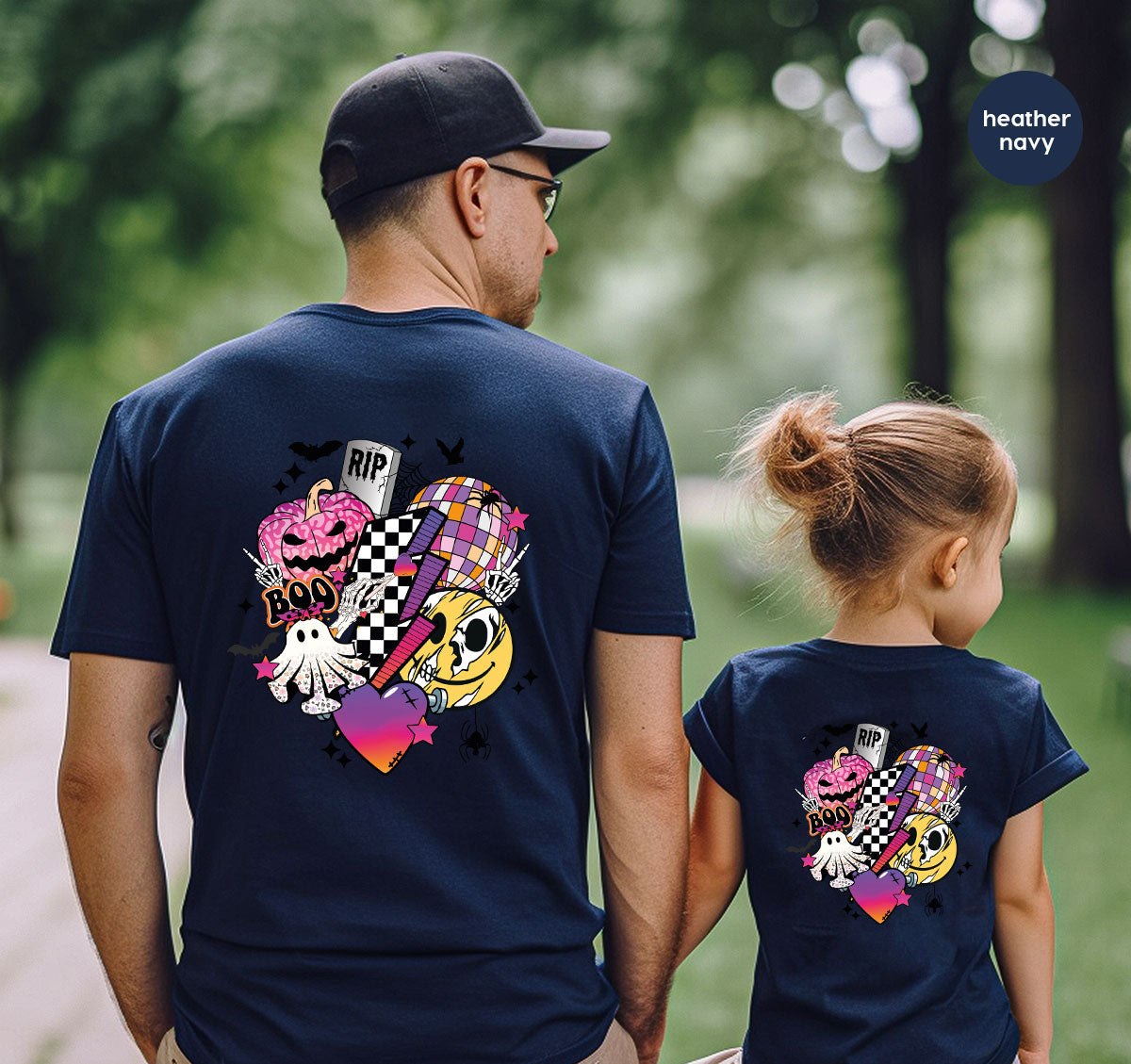 Halloween Shirt, Halloween Gifts, Spooky Season Shirt, Pumpkin Graphic Tees, Girls Fall Clothing, Halloween Party Outfit, Ghost Vneck Shirt
