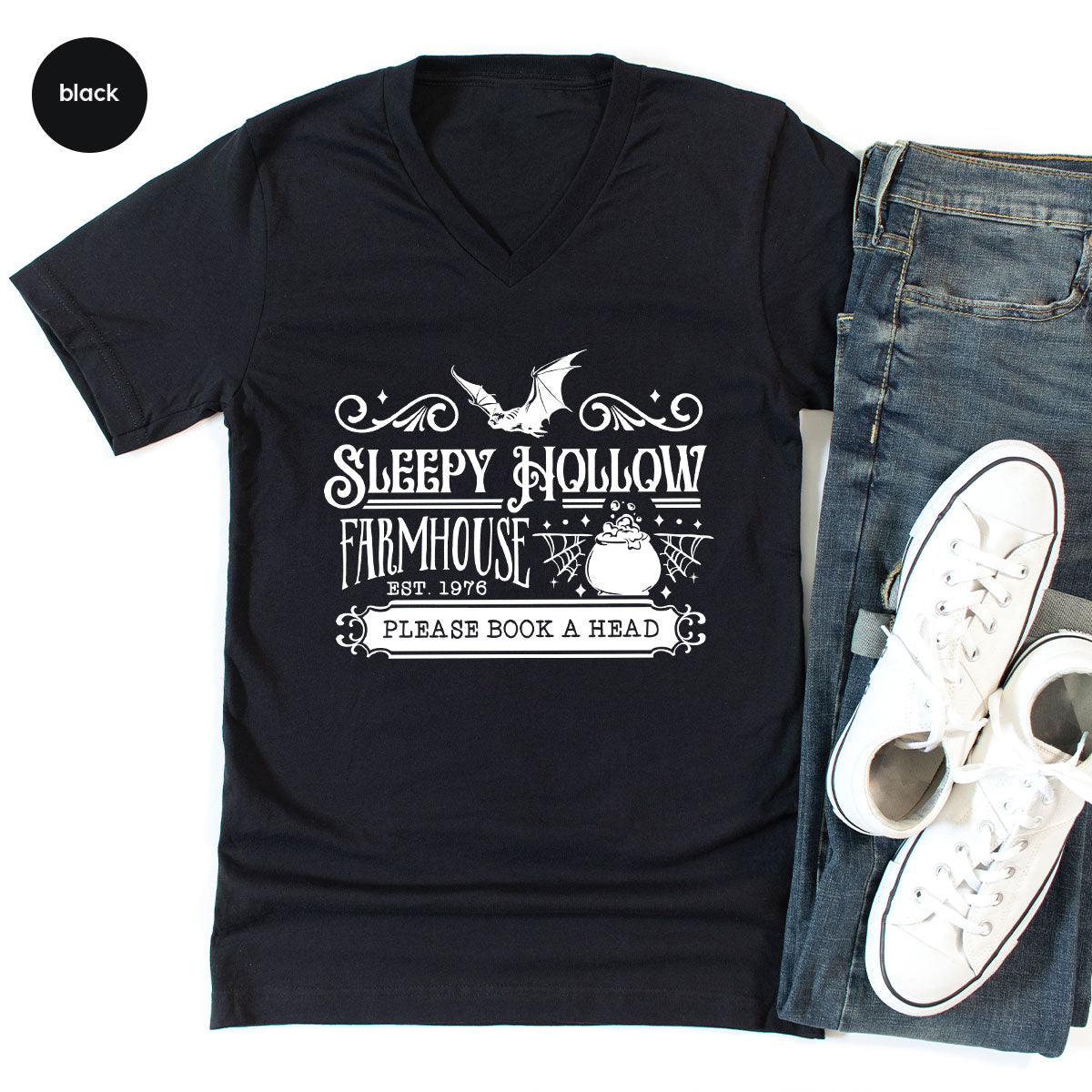 Spooky Season Clothing, Halloween Party Shirts, Farm Horror Outfit, Farmer Crewneck Sweatshirt, Witchy Gifts for Her, Witch Graphic Tees