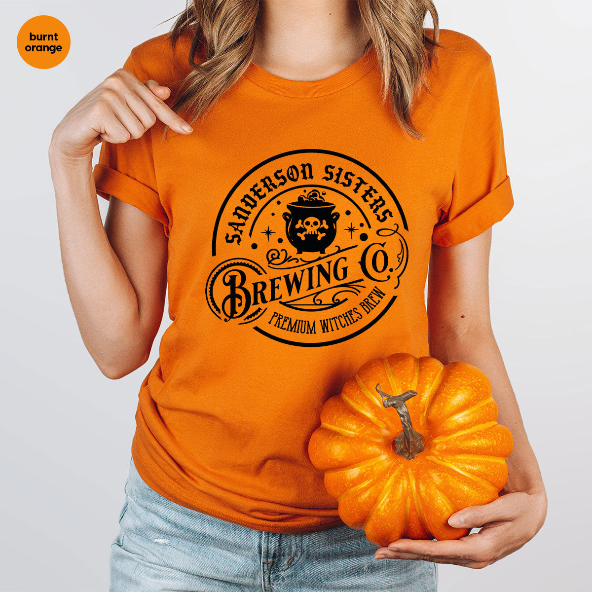 Halloween Witch T-Shirt, Witches Brew Vneck Shirt, Witchy Crewneck Sweatshirt, Spooky Season T Shirts, Spell Graphic Tees, Magic Shirt