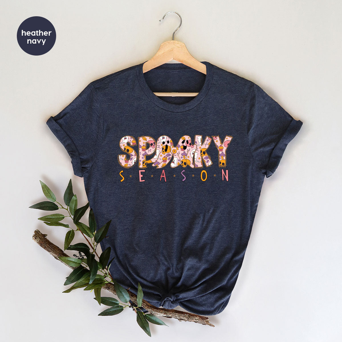 Ghost Graphic Tees, Cute Kid Halloween Shirt, Spooky Shirt