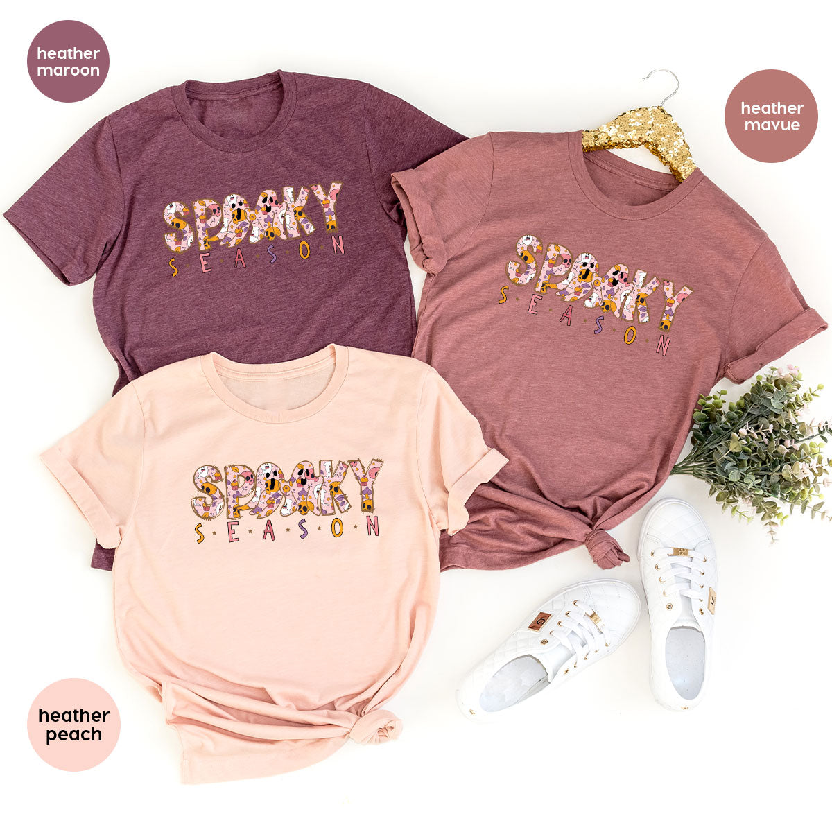 Ghost Graphic Tees, Cute Kid Halloween Shirt, Spooky Shirt