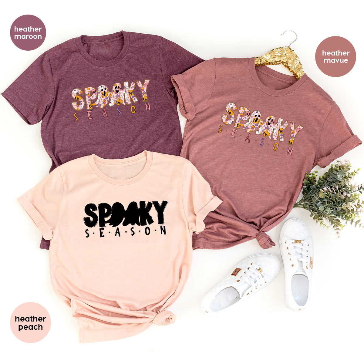 Ghost Graphic Tees, Cute Kid Halloween Shirt, Spooky Shirt