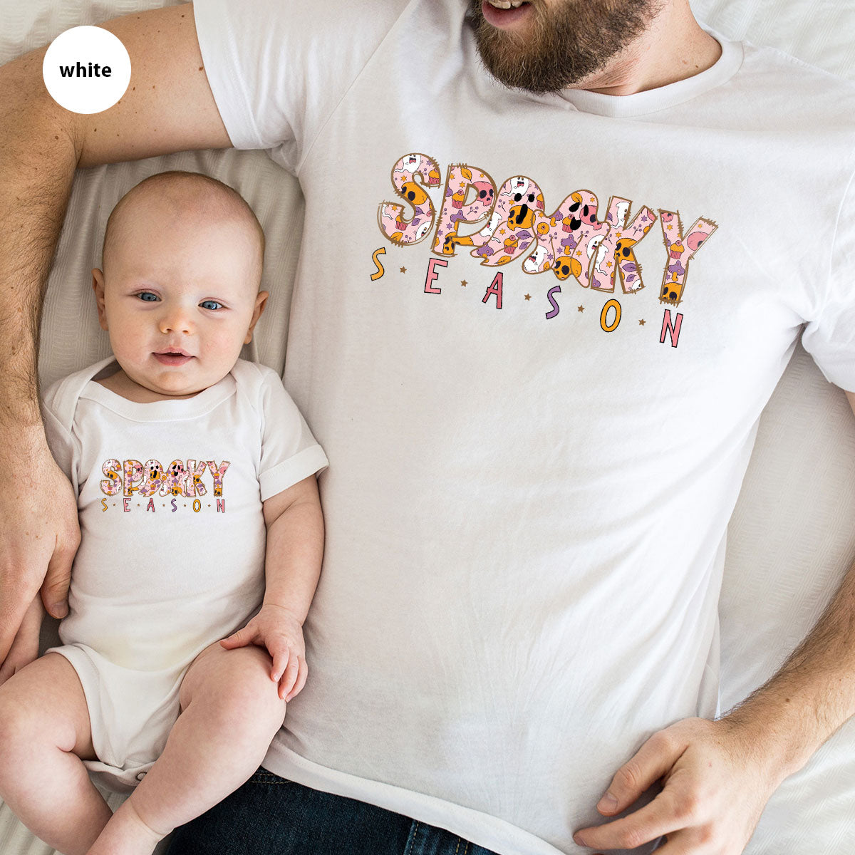 Ghost Graphic Tees, Cute Kid Halloween Shirt, Spooky Shirt