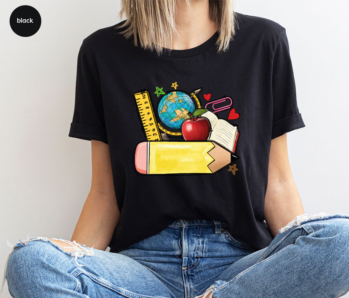 Funny Students Clothing, First Day of School Shirt, New Teacher Tshirt