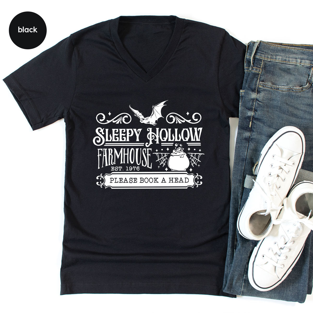 Spooky Season Clothing, Halloween Party Shirts, Farm Horror Outfit, Farmer Crewneck Sweatshirt, Witchy Gifts for Her, Witch Graphic Tees