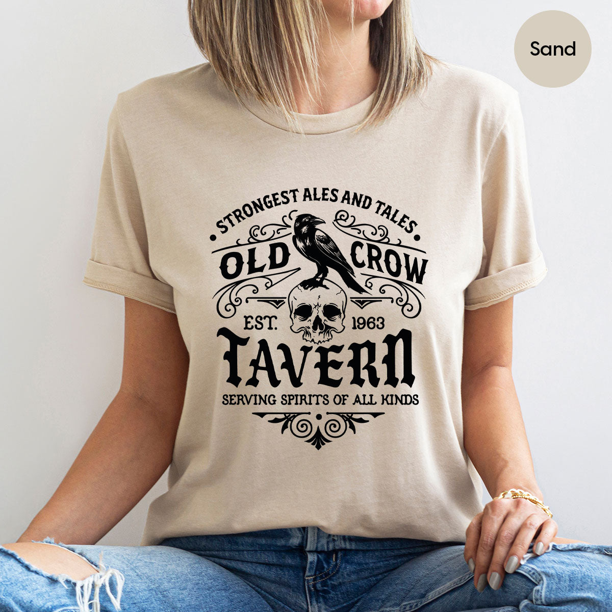 Cool Halloween Shirts, Spooky Season Gifts, Skeleton Crewneck Sweatshirt, Halloween Gifts, Graphic Tees for Men, Halloween Party T Shirts