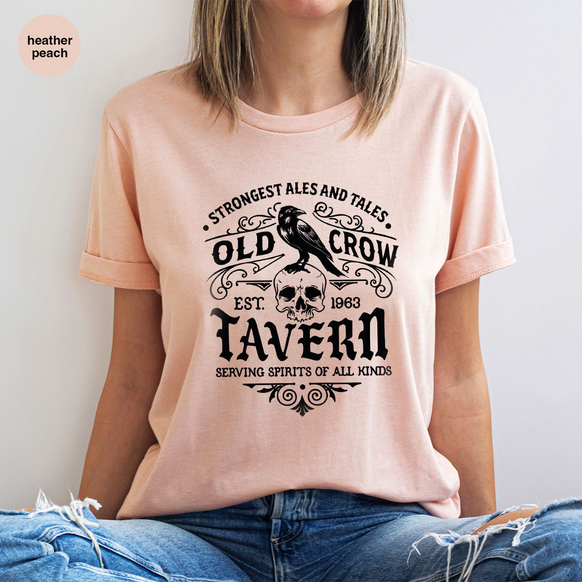 Cool Halloween Shirts, Spooky Season Gifts, Skeleton Crewneck Sweatshirt, Halloween Gifts, Graphic Tees for Men, Halloween Party T Shirts