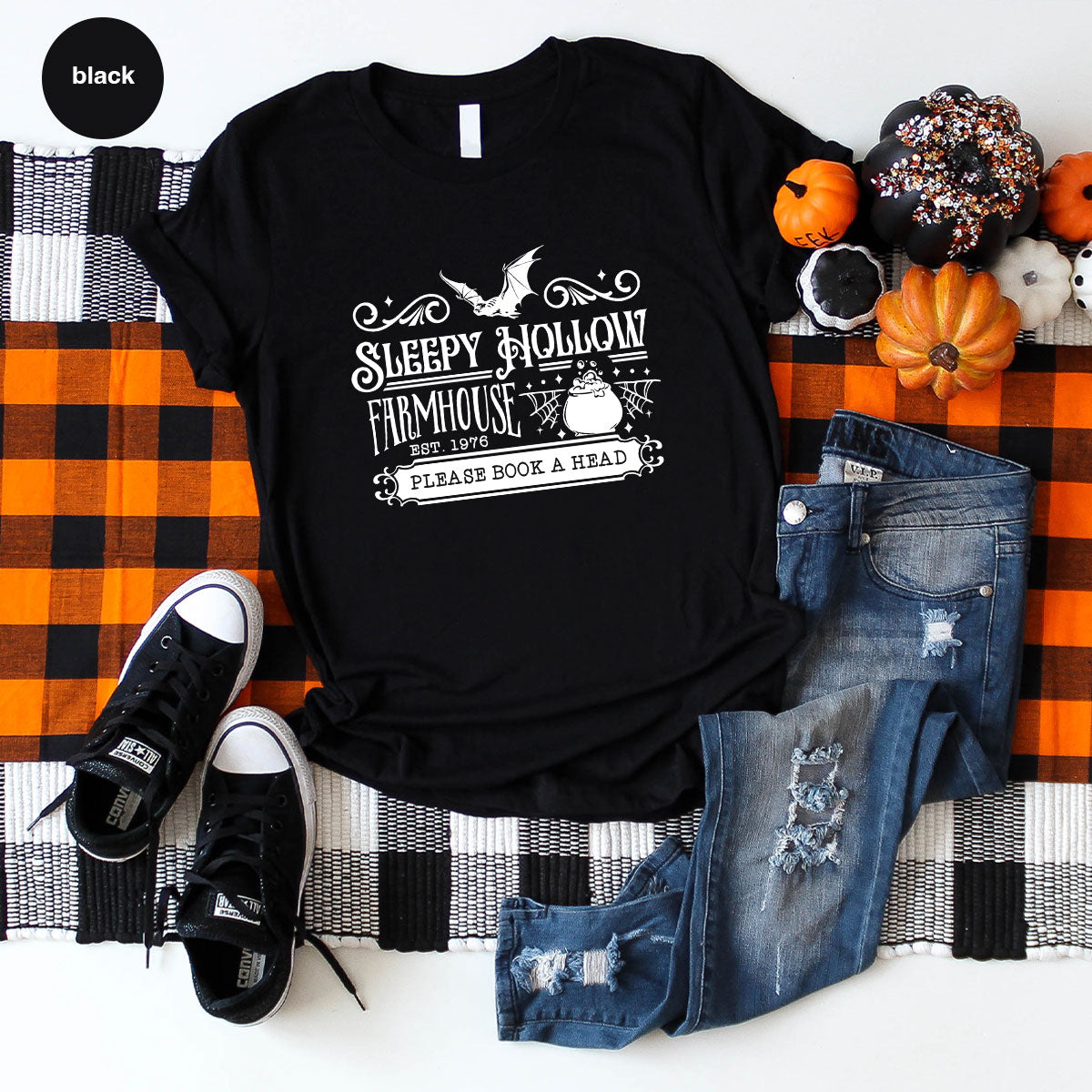 Spooky Season Clothing, Halloween Party Shirts, Farm Horror Outfit, Farmer Crewneck Sweatshirt, Witchy Gifts for Her, Witch Graphic Tees