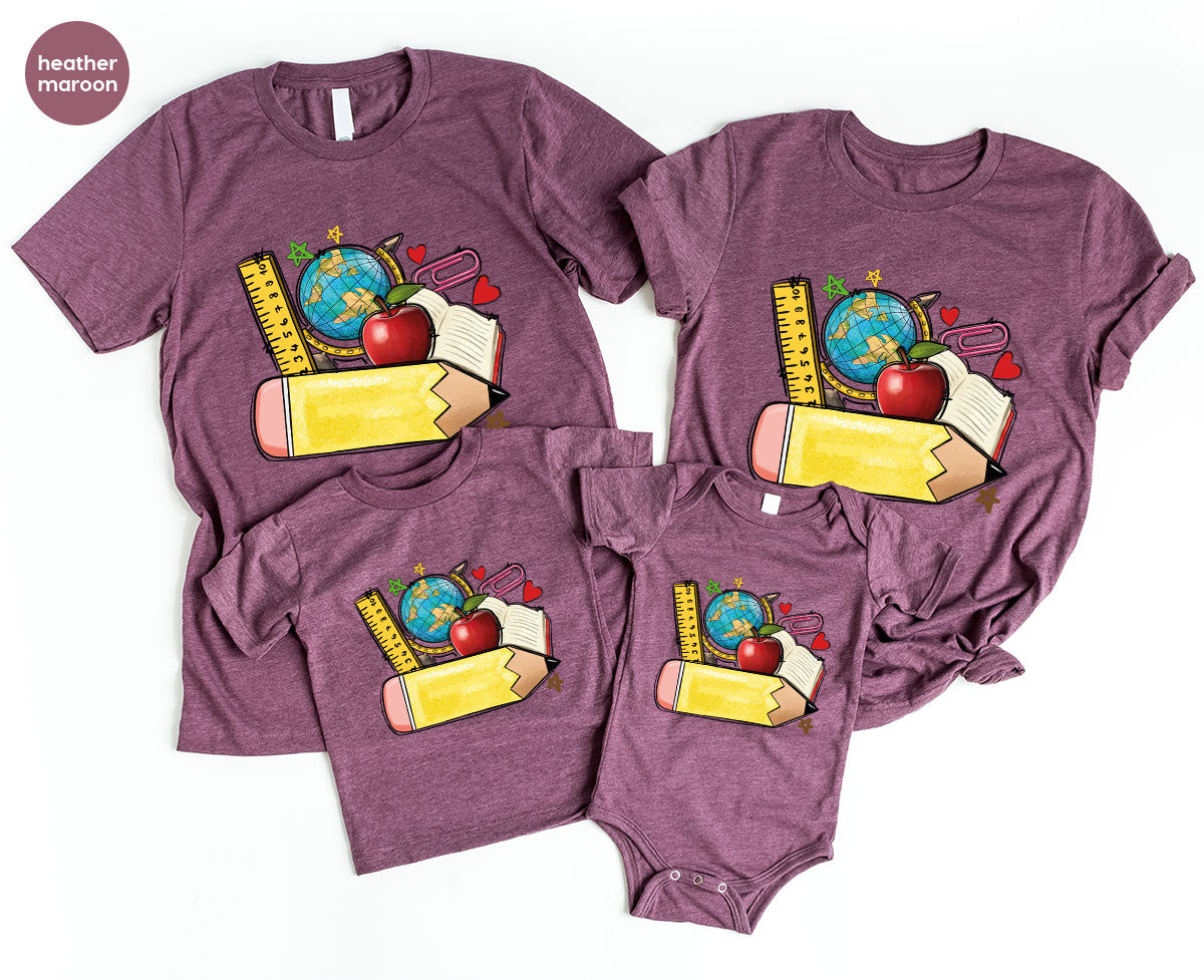 Funny Students Clothing, First Day of School Shirt, New Teacher Tshirt