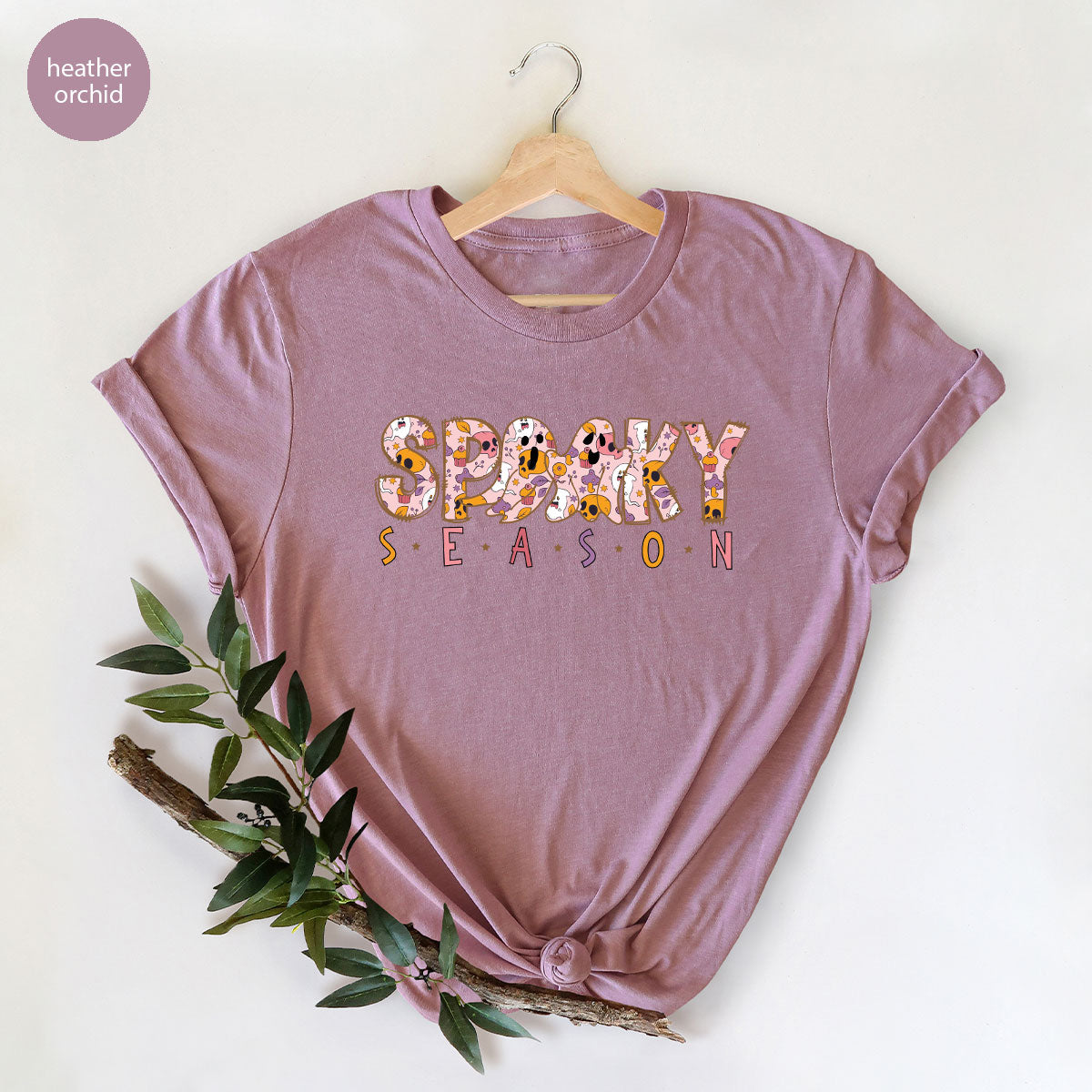 Ghost Graphic Tees, Cute Kid Halloween Shirt, Spooky Shirt