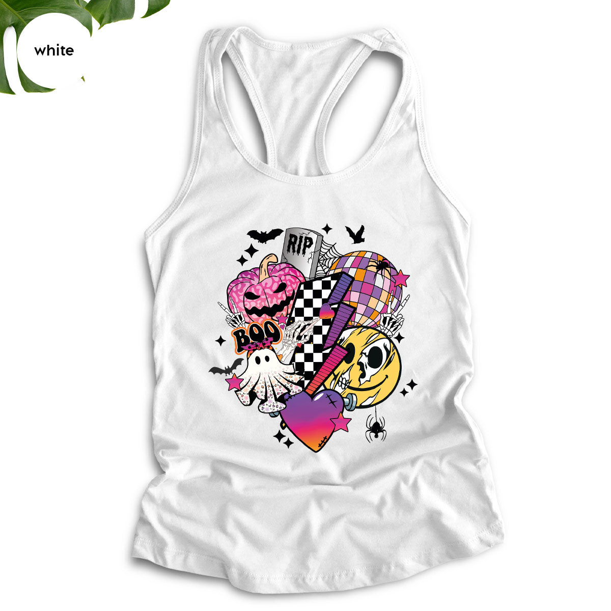 Retro Halloween Shirt, Spooky Pumpkin Shirt, Cool Checkered Outfit