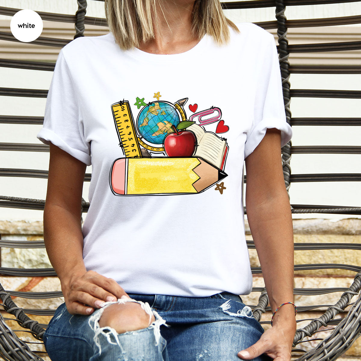 Funny Students Clothing, First Day of School Shirt, New Teacher Tshirt