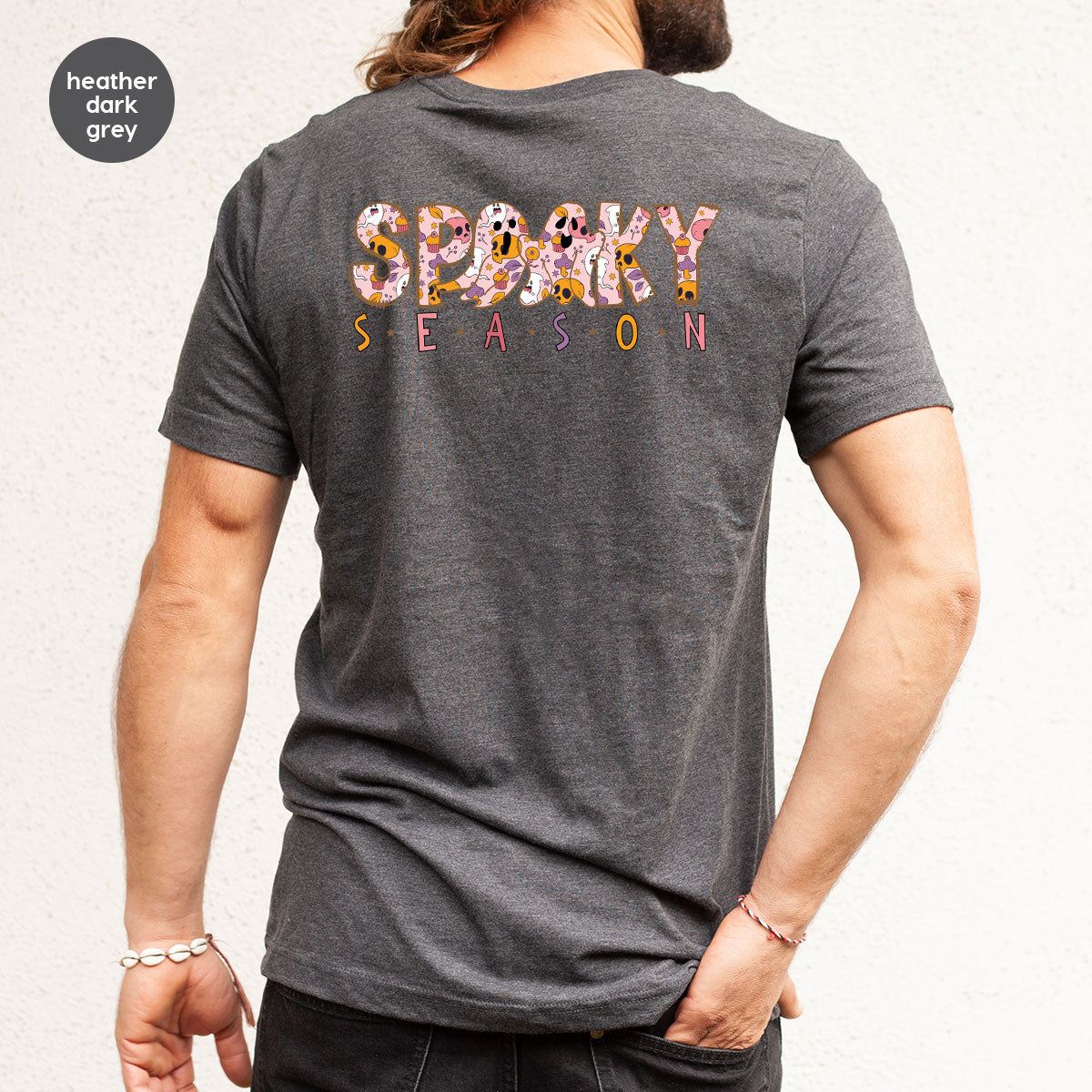 Ghost Graphic Tees, Cute Kid Halloween Shirt, Spooky Shirt