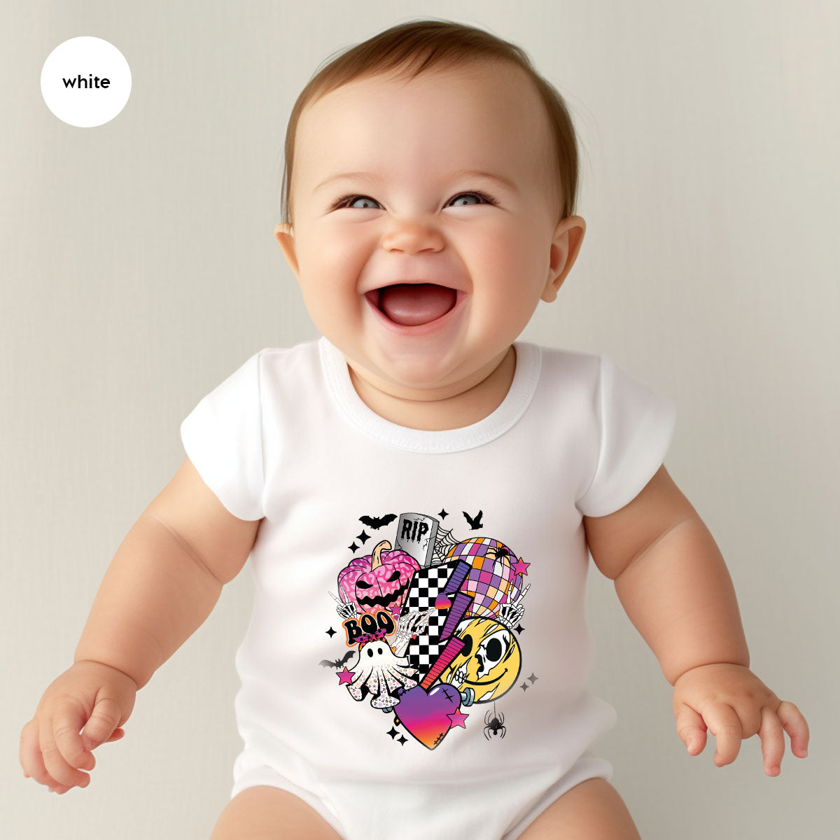Retro Halloween Shirt, Spooky Pumpkin Shirt, Cool Checkered Outfit