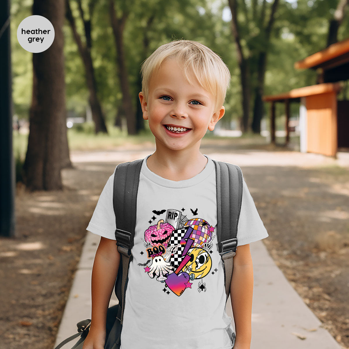 Retro Halloween Shirt, Spooky Pumpkin Shirt, Cool Checkered Outfit