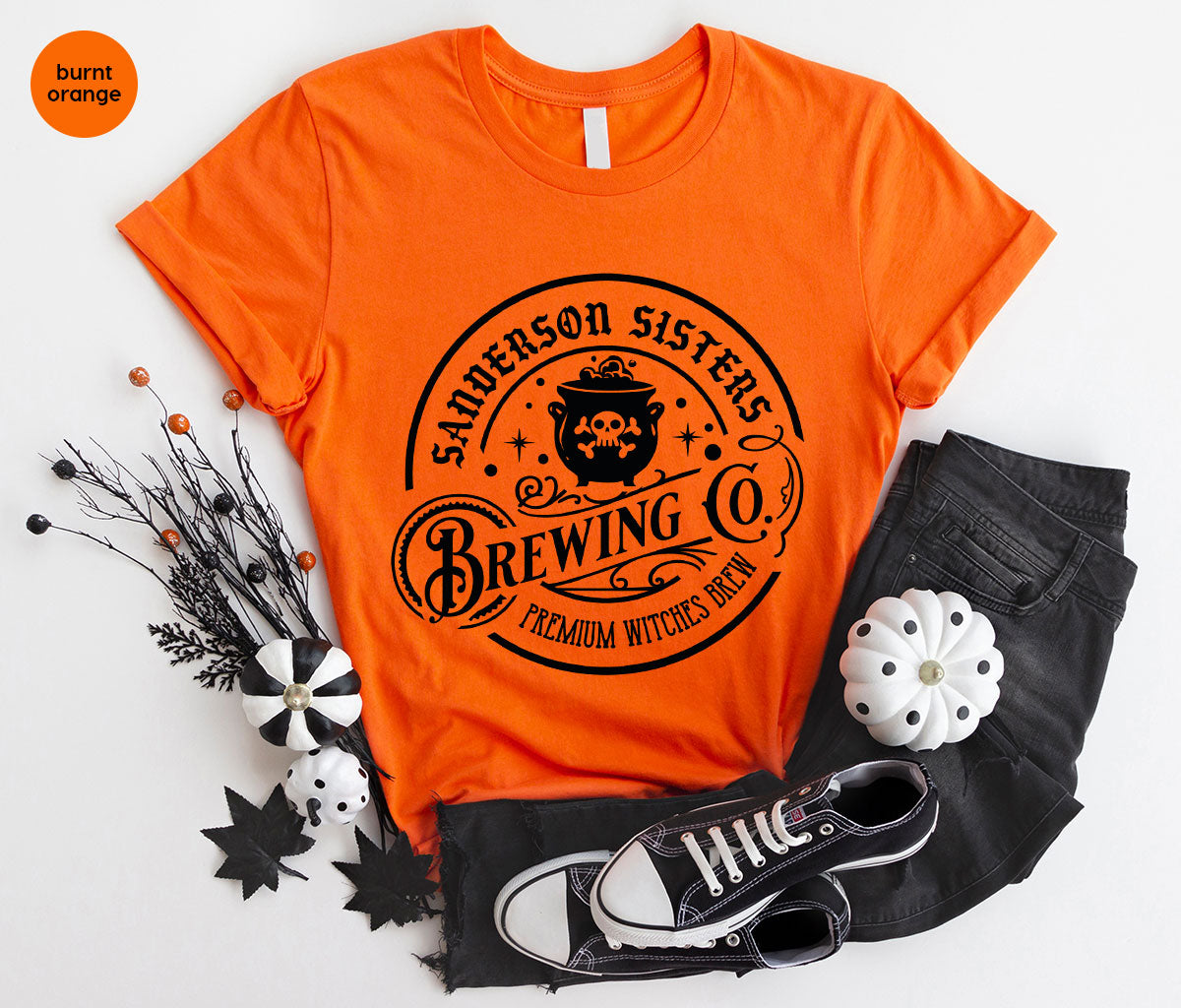 Halloween Witch T-Shirt, Witches Brew Vneck Shirt, Witchy Crewneck Sweatshirt, Spooky Season T Shirts, Spell Graphic Tees, Magic Shirt