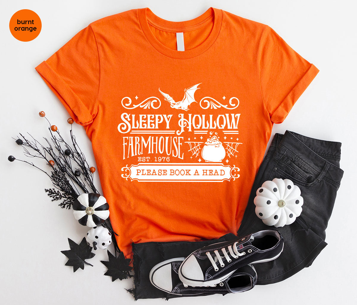 Spooky Season Clothing, Halloween Party Shirts, Farm Horror Outfit, Farmer Crewneck Sweatshirt, Witchy Gifts for Her, Witch Graphic Tees