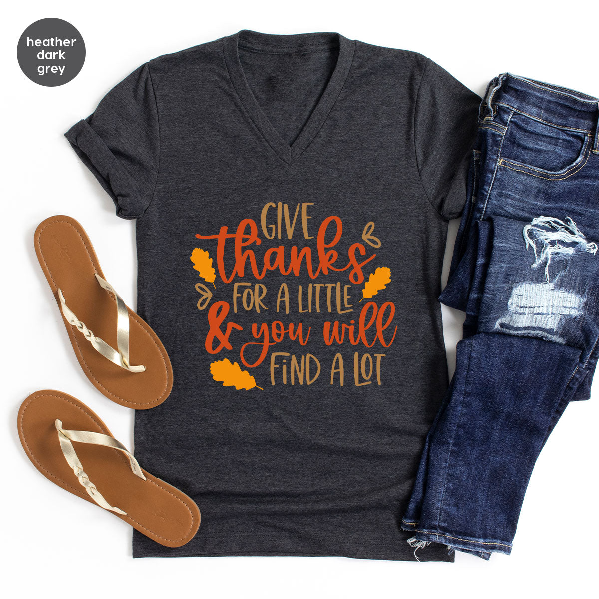 Thanksgiving T-Shirt, Cute Autumn Outfit, Thankful Vneck Tshirt, Fall Crewneck Sweatshirt, Fall Womens Clothing, Blessed Graphic Tees