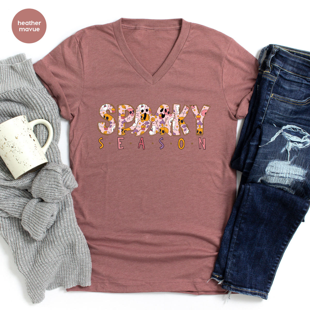 Ghost Graphic Tees, Cute Kid Halloween Shirt, Spooky Shirt