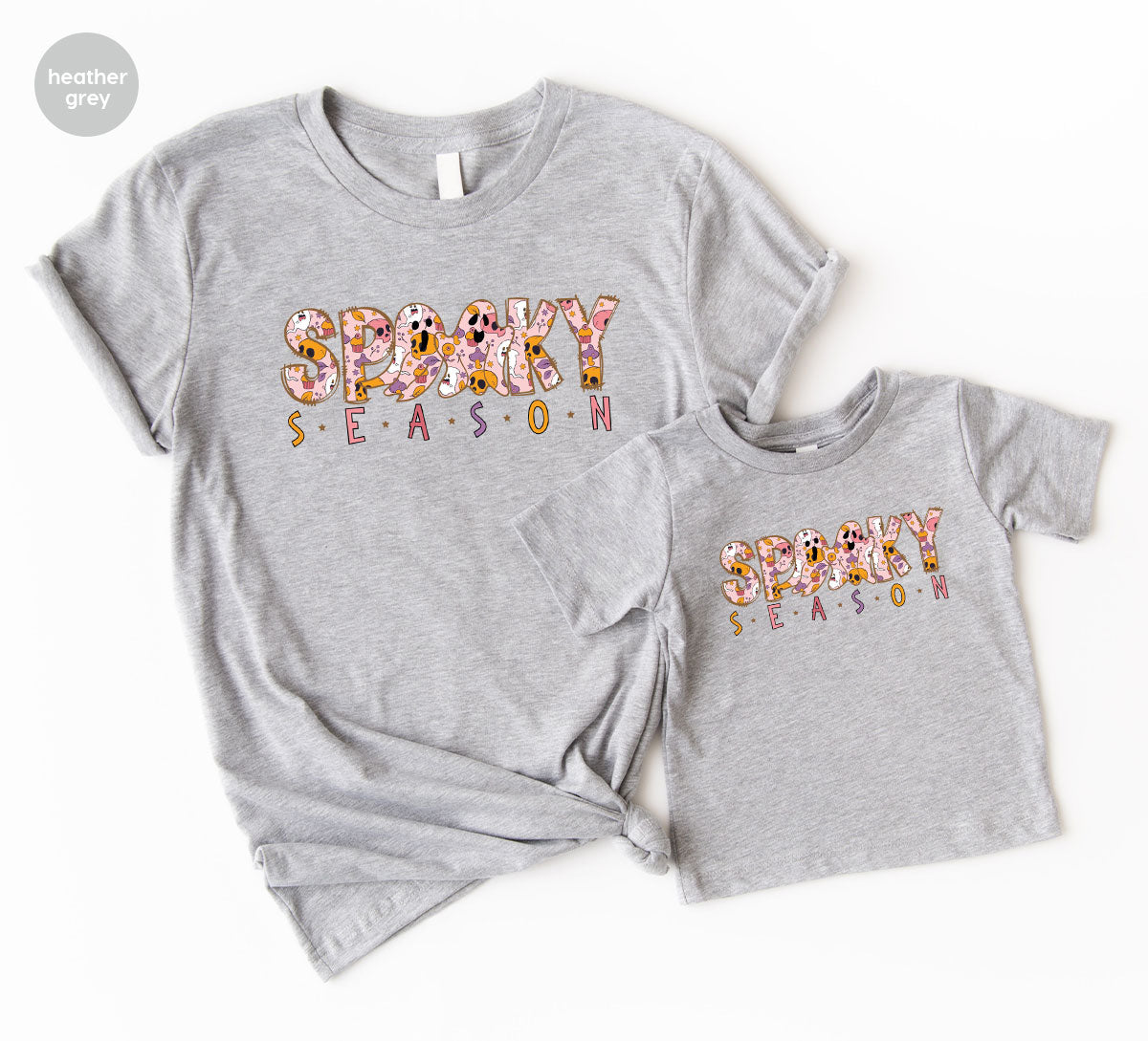Ghost Graphic Tees, Cute Kid Halloween Shirt, Spooky Shirt