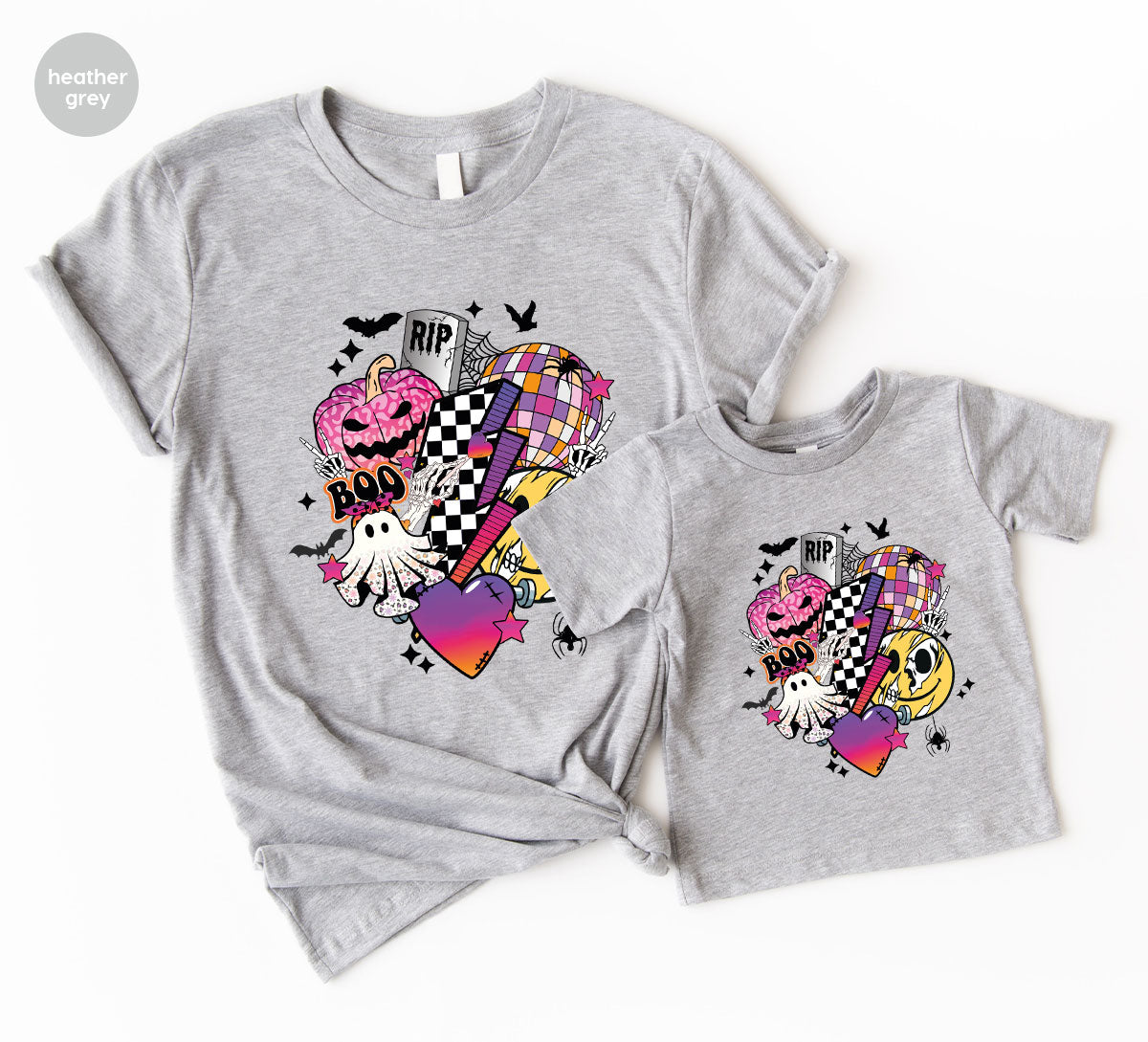 Retro Halloween Shirt, Spooky Pumpkin Shirt, Cool Checkered Outfit