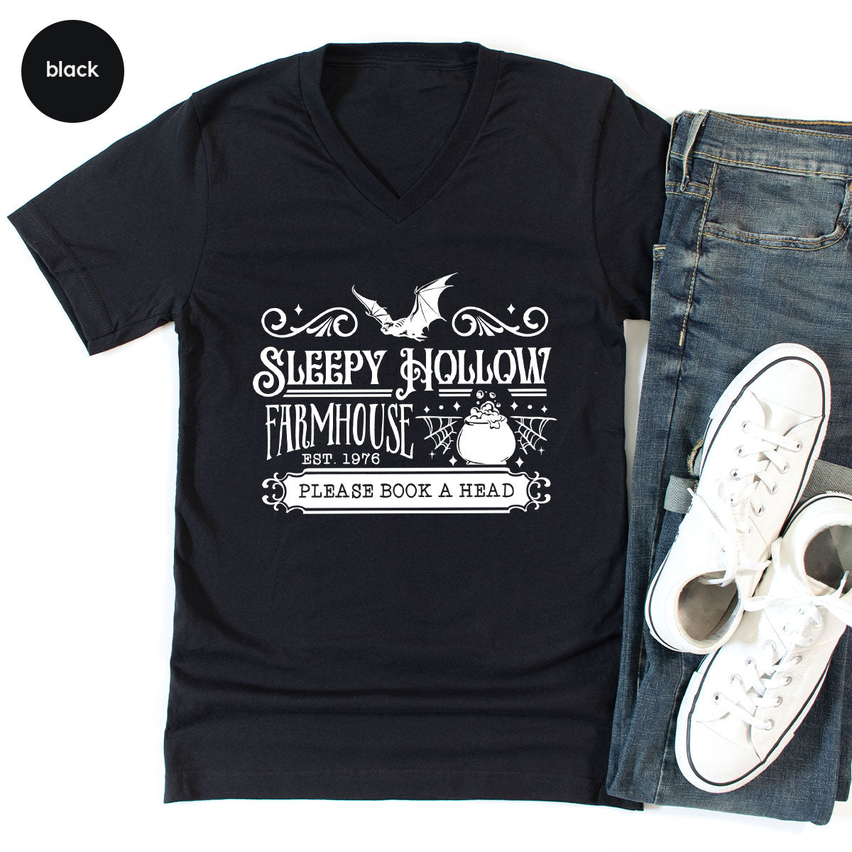 Spooky Season Clothing, Halloween Party Shirts, Farm Horror Outfit, Farmer Crewneck Sweatshirt, Witchy Gifts for Her, Witch Graphic Tees