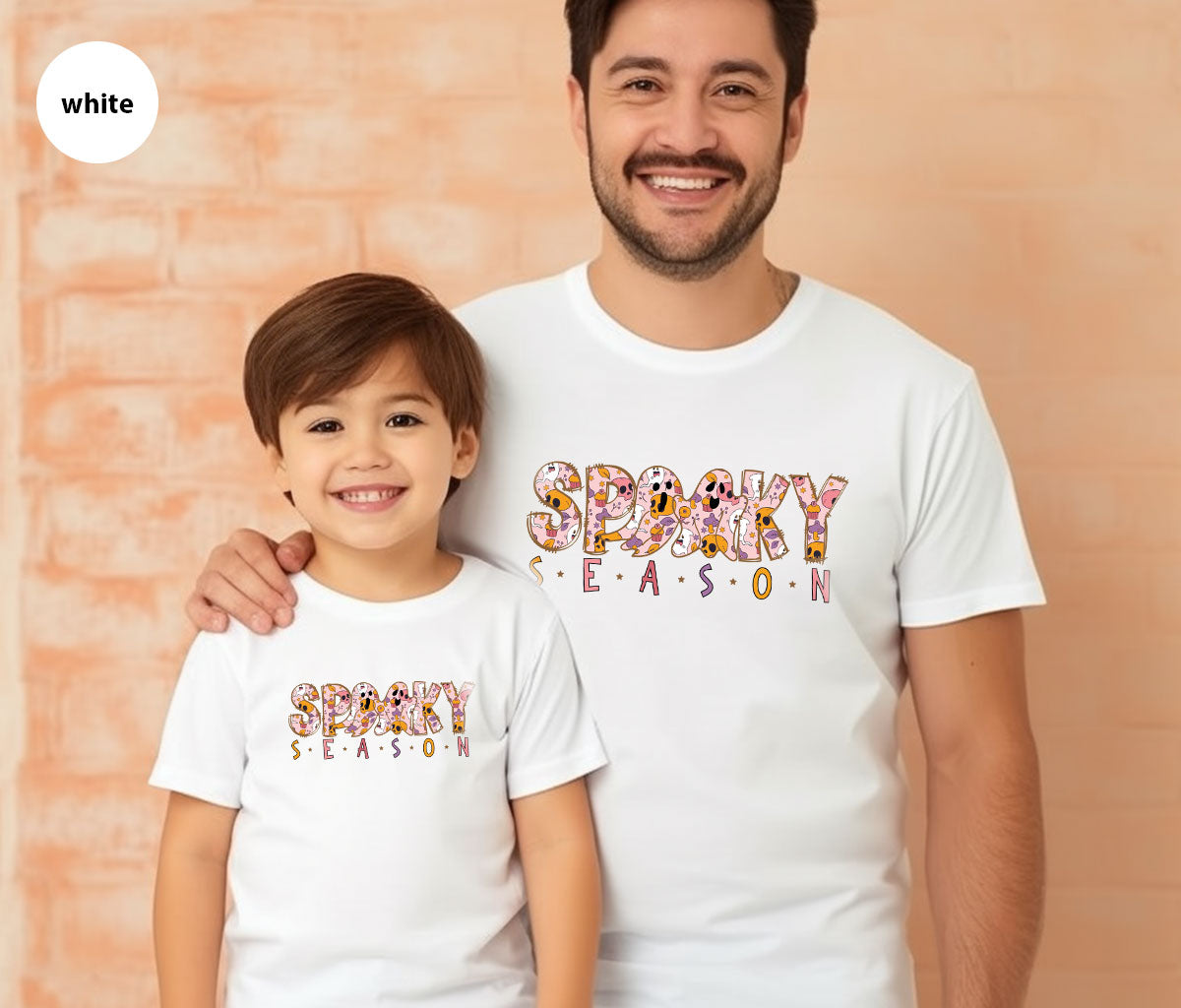 Ghost Graphic Tees, Cute Kid Halloween Shirt, Spooky Shirt
