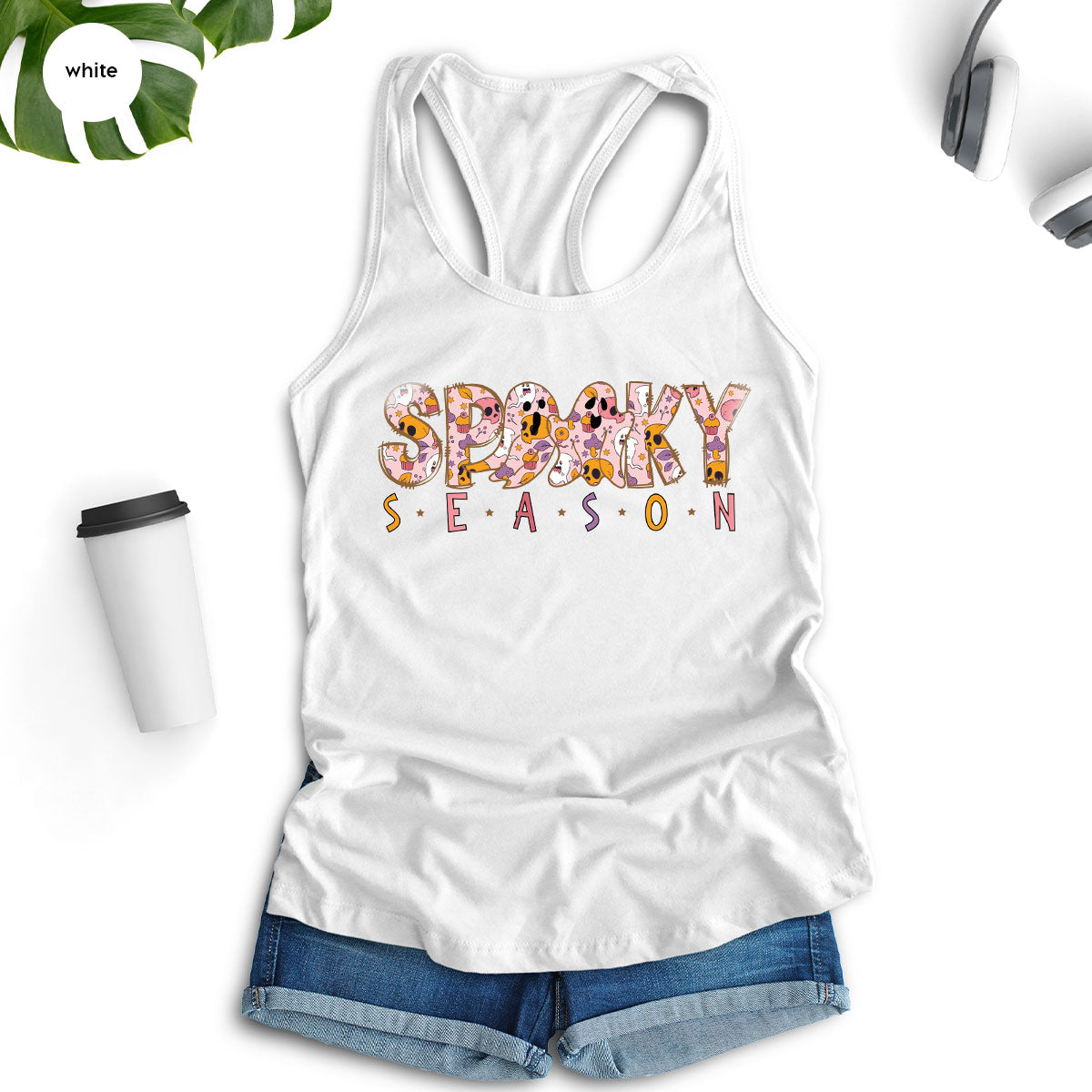 Ghost Graphic Tees, Cute Kid Halloween Shirt, Spooky Shirt