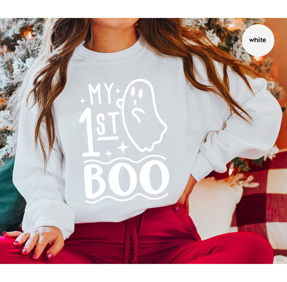 Halloween Baby Onesie®, Ghost Baby Clothes, Halloween Newborn Gifts, Spooky Season Kids Shirts, My First Boo T-Shirt, Baby Boy Bodysuit