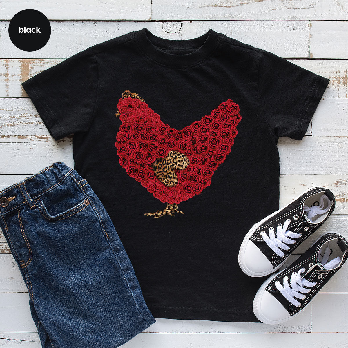 Heart of Chicken Shirt, Funny Valentine Day Gift, Special Gift for Feb 14