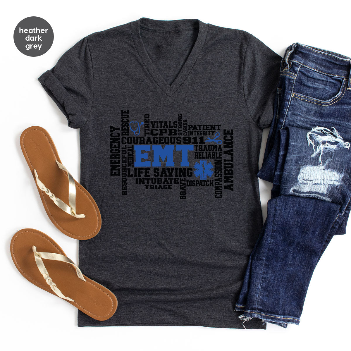 EMT Shirt, Gift For Paramedics, Life Saving T-Shirt