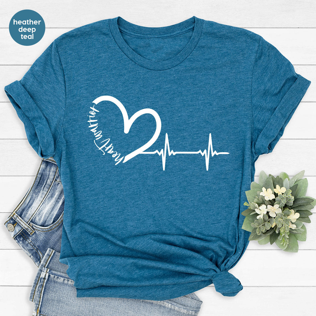 Heart Shirt, Valentine's Day T-Shirt, Valentine's Day Heart Tee