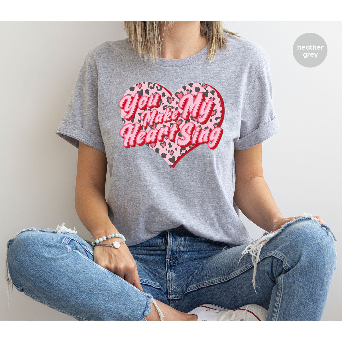 You Make My Heart Sing Shirt, Valentine's Day Romantic Gift