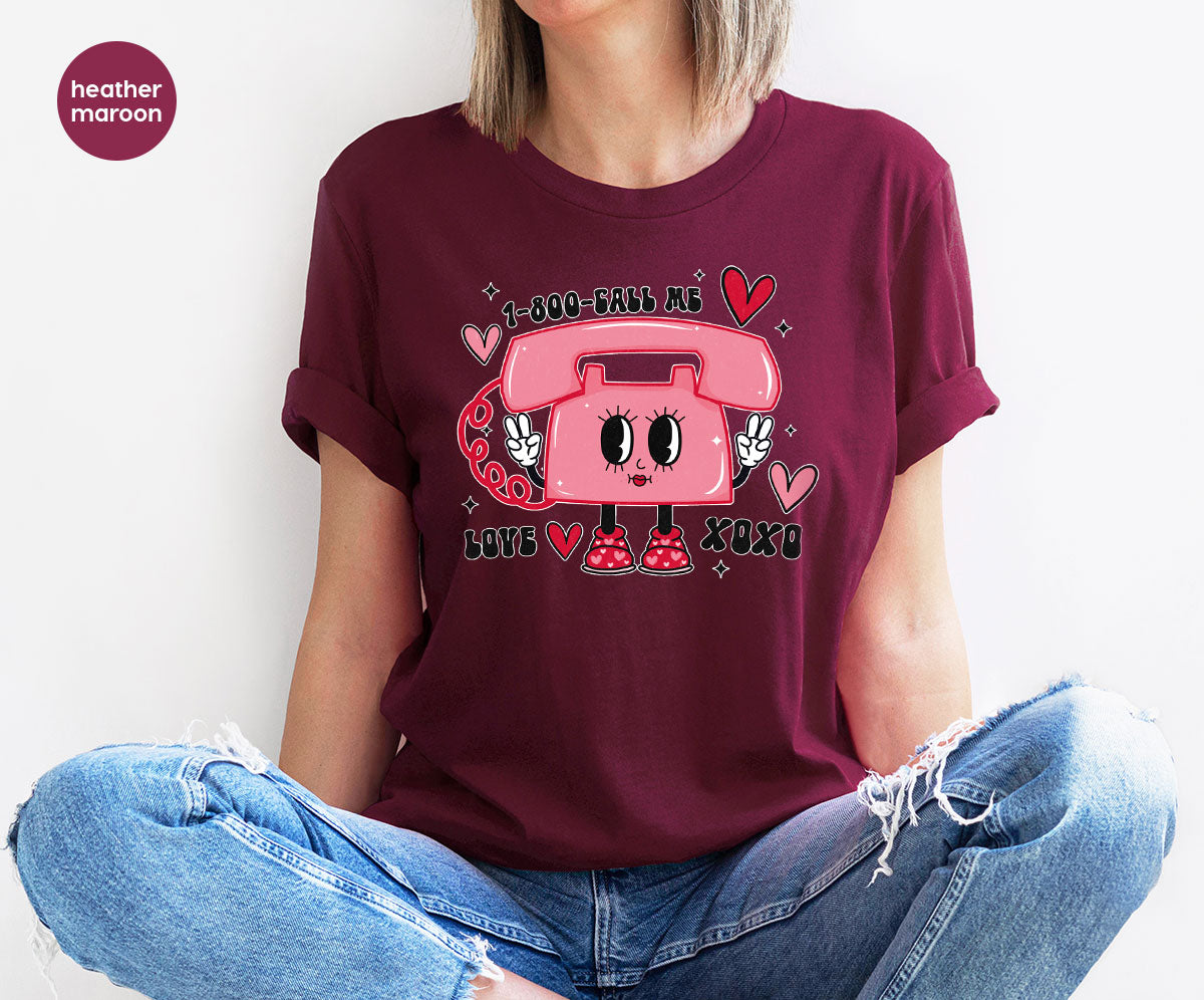 Call Me Lover Shirt, Funny Valentine's Day Shirt, Cute Love Day T-Shirt