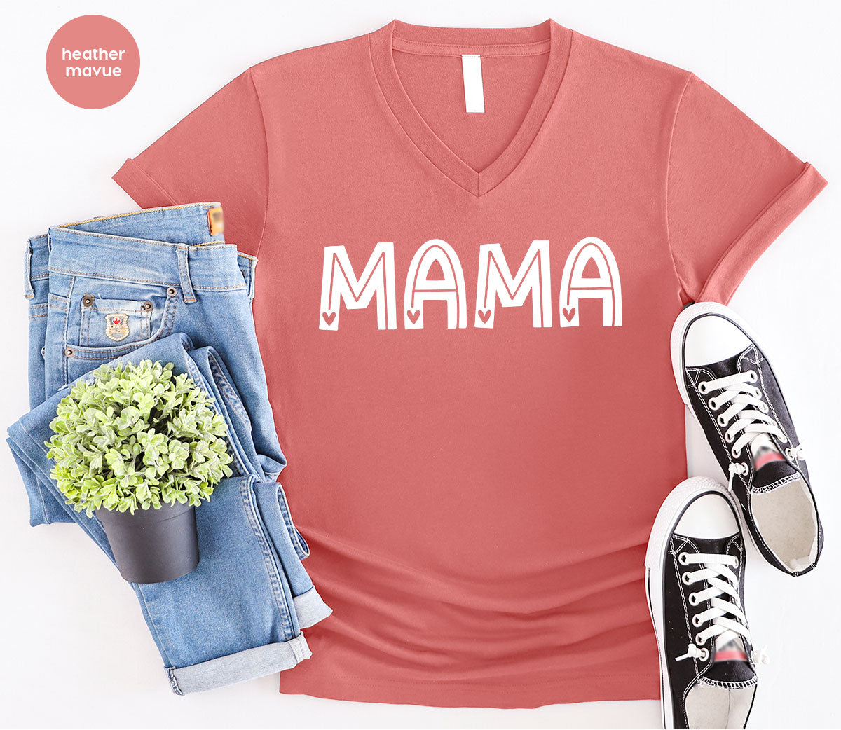 Mama Shirt, Valentine's Day Gift For Mamas, 2023 Valentine's Day Shirt