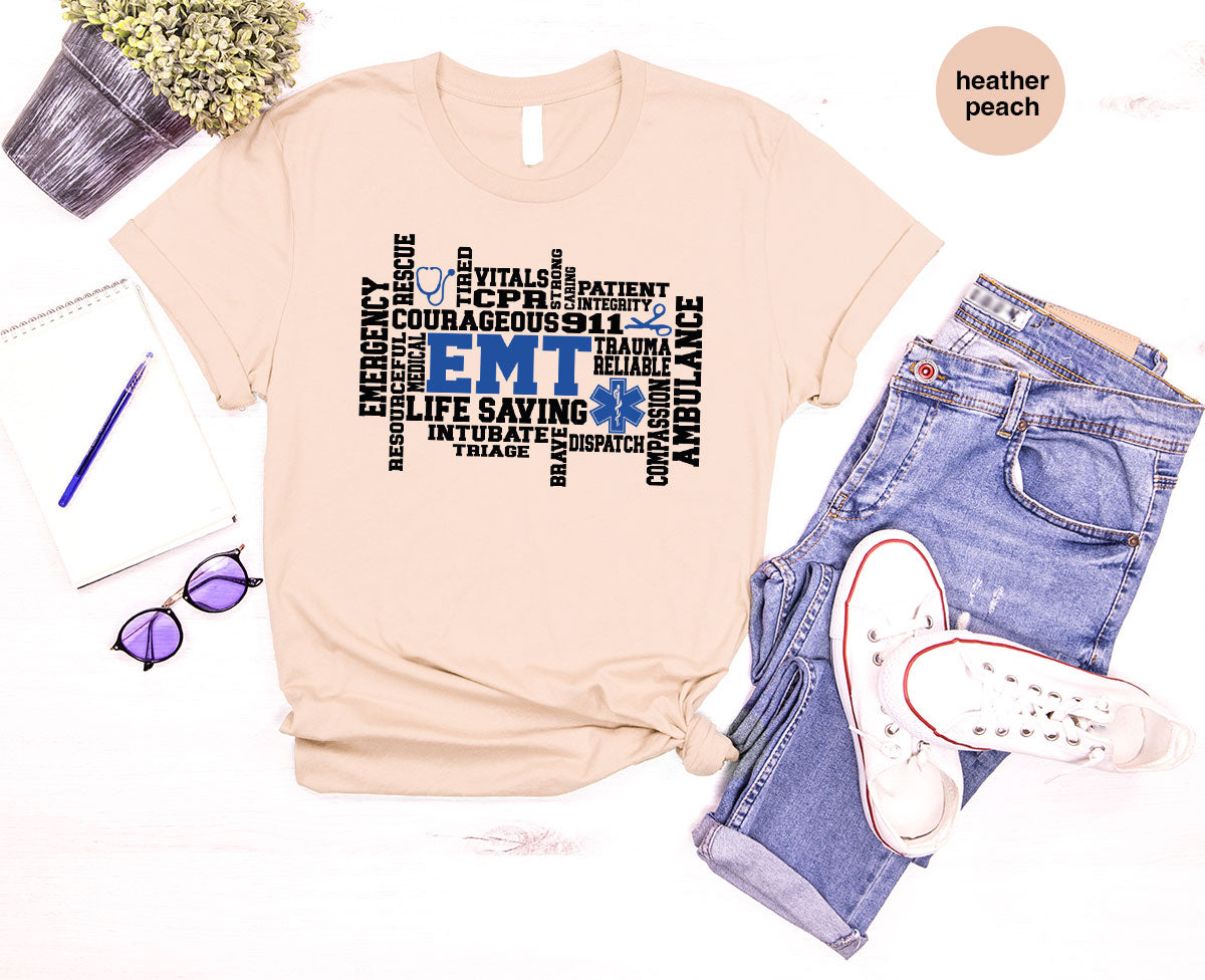EMT Shirt, Gift For Paramedics, Life Saving T-Shirt