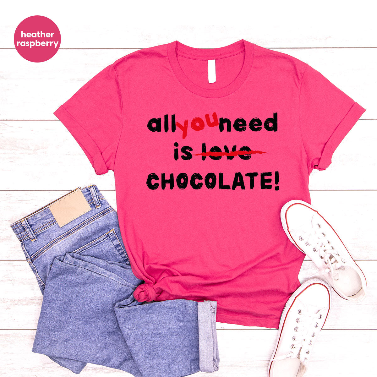 Anti Love Shirt, Chocolate T-Shirt, Anti Valentine's Day T-Shirt