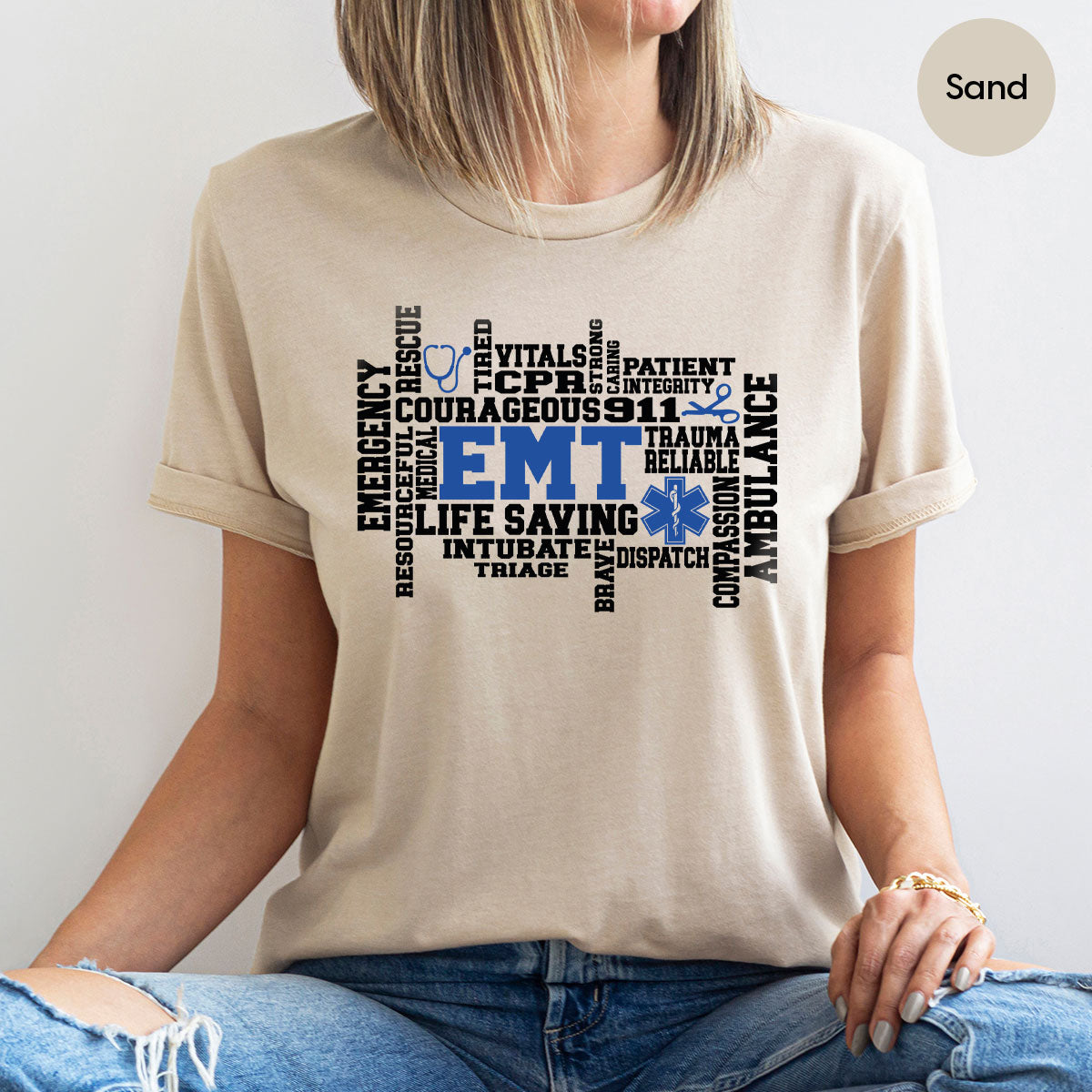 EMT Shirt, Gift For Paramedics, Life Saving T-Shirt