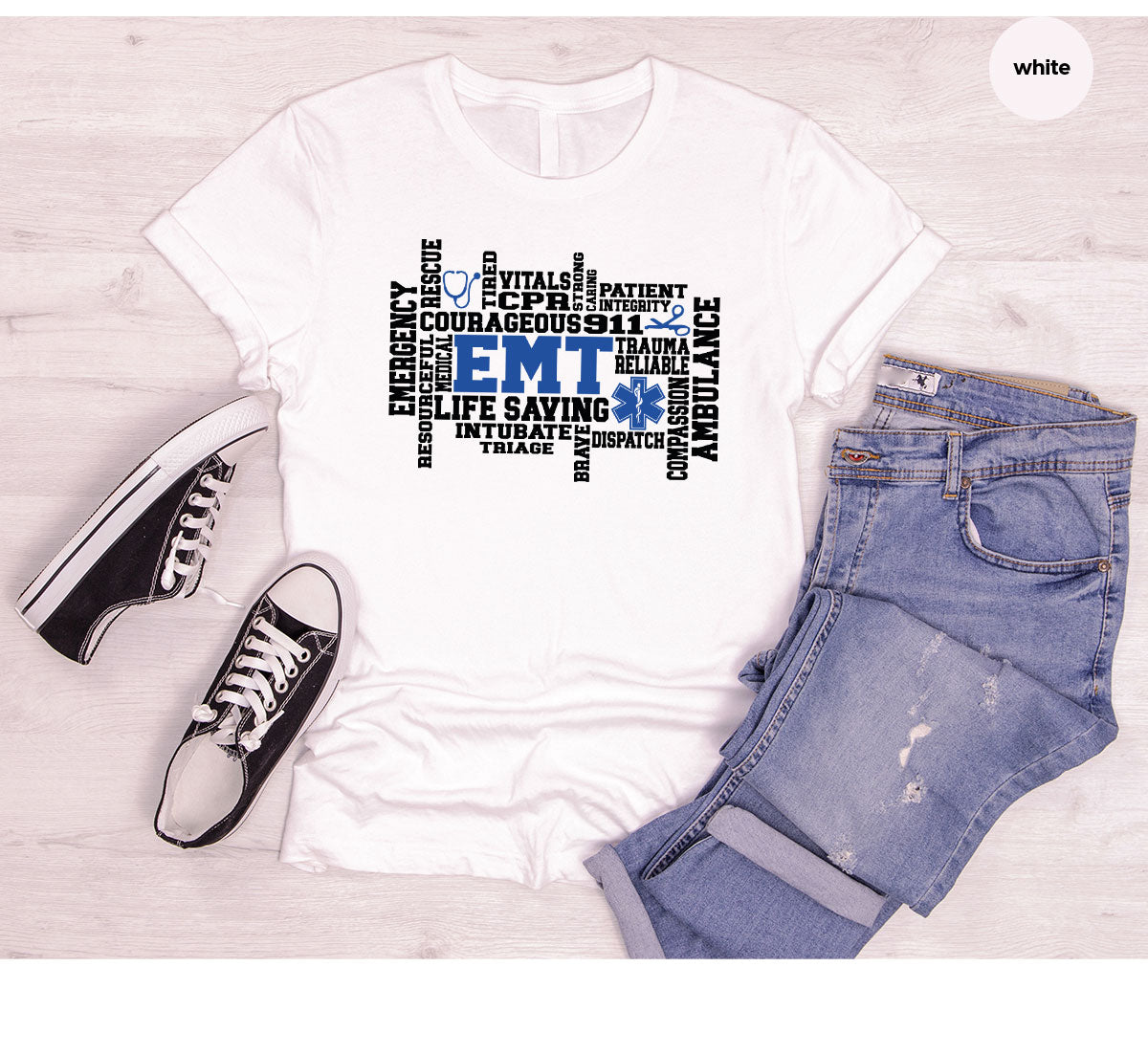 EMT Shirt, Gift For Paramedics, Life Saving T-Shirt