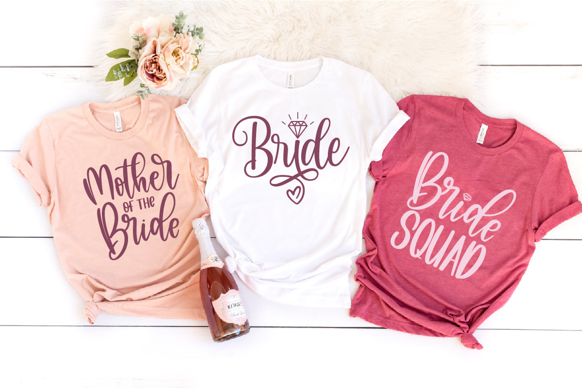 Bride Tee, Funny Bride Shirt, Bride Squad T-Shirt