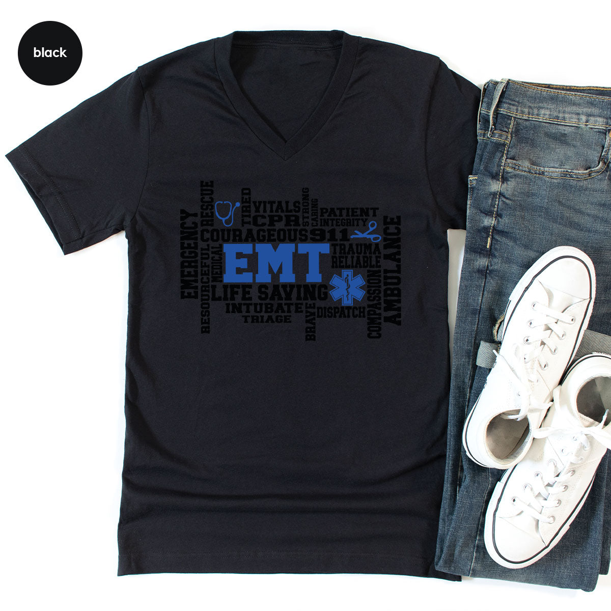 EMT Shirt, Gift For Paramedics, Life Saving T-Shirt